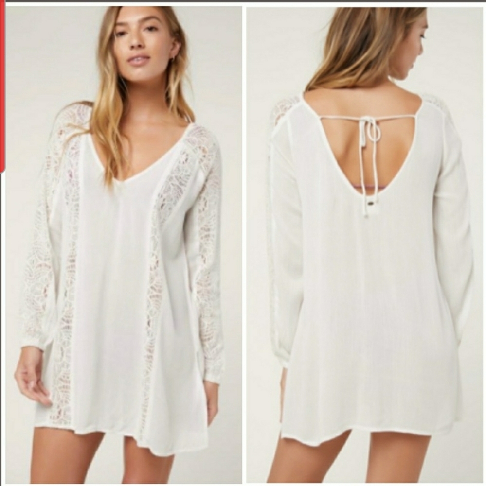 NWT O'Neill Kasia cream cover-up small